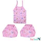 Newborn clothes set 4 jhabla & 8 nappy set