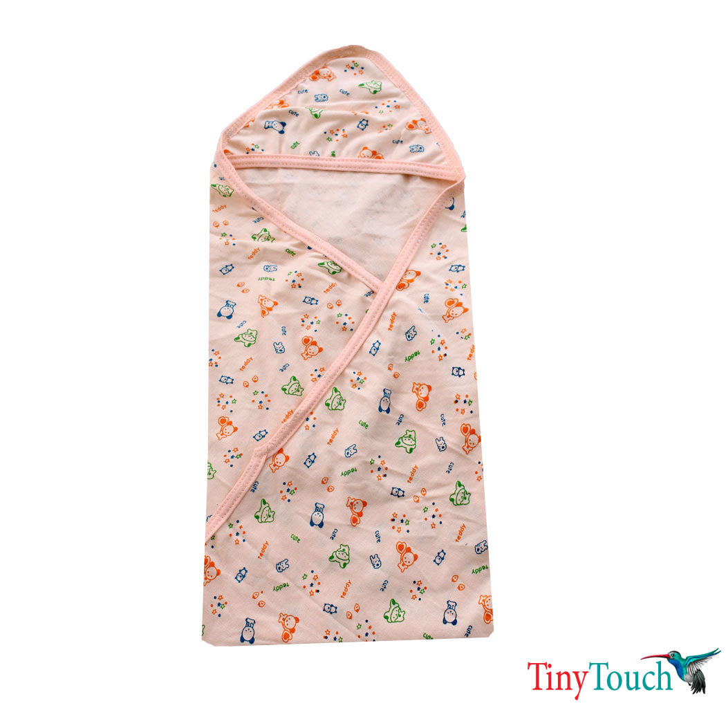 Baby Towel for newborn baby (Orange)