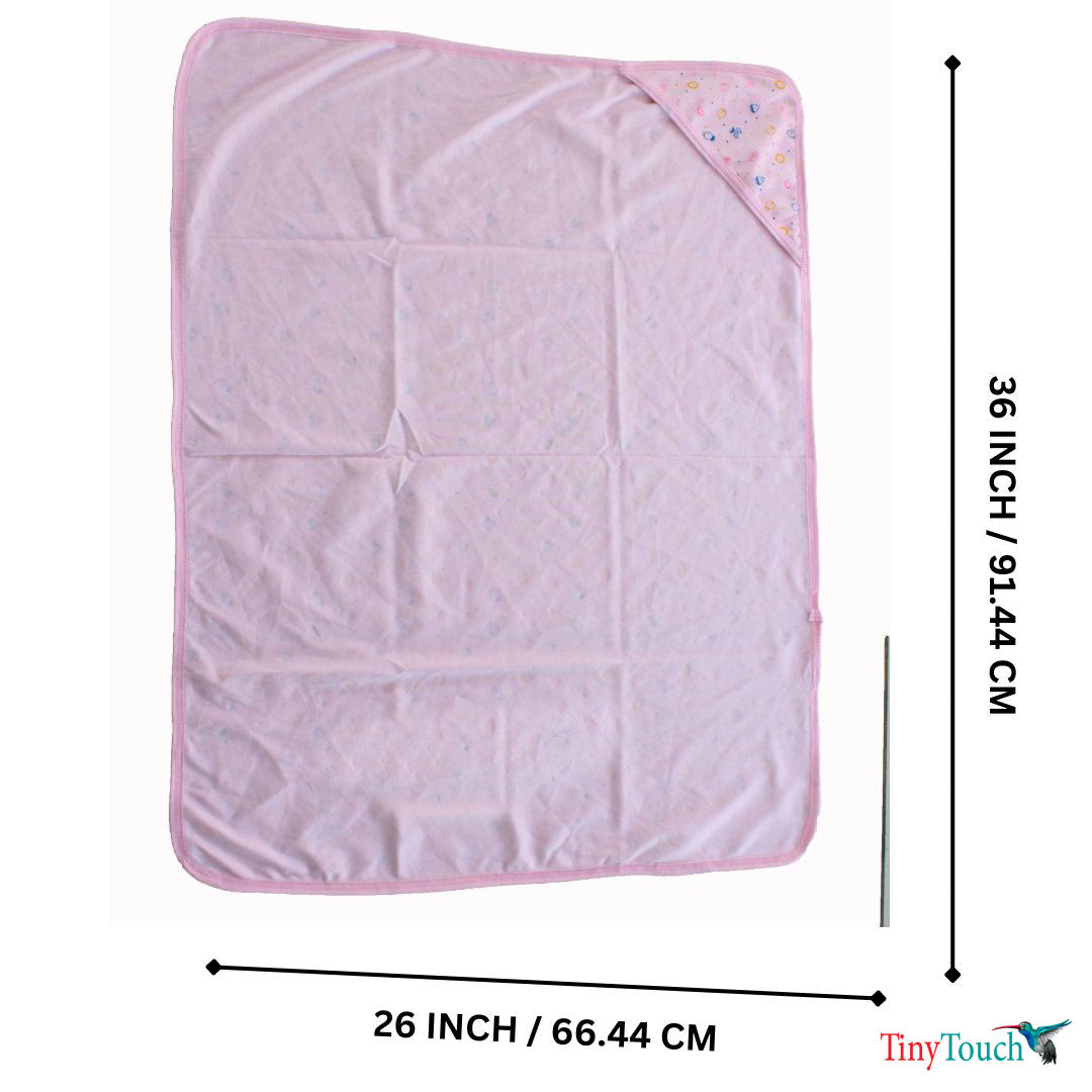 Baby Towel for newborn baby (Pink)